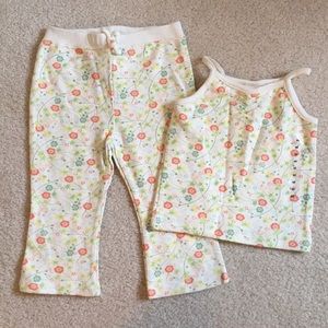 ✨HP✨ NWT Gap cotton matching pants and camisole